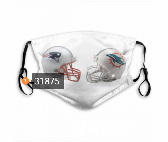 NFL Miami Dolphins 772020 Dust mask with filter